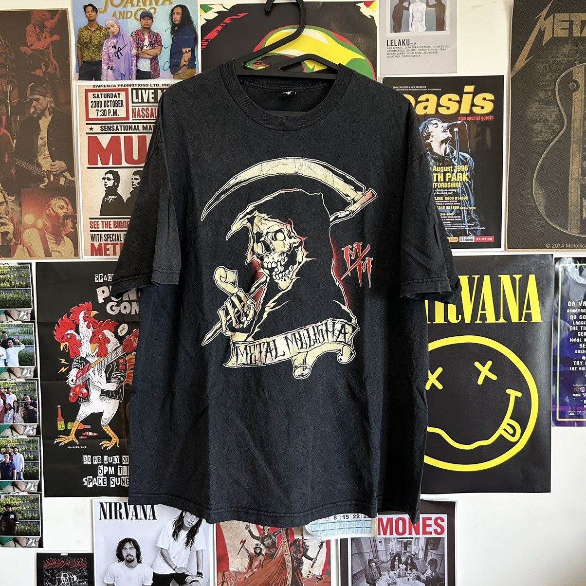 Vintage Vintage Metal Mulisha Band Tee Size US L / EU 52-54 / 3 - 1 Thumbnail