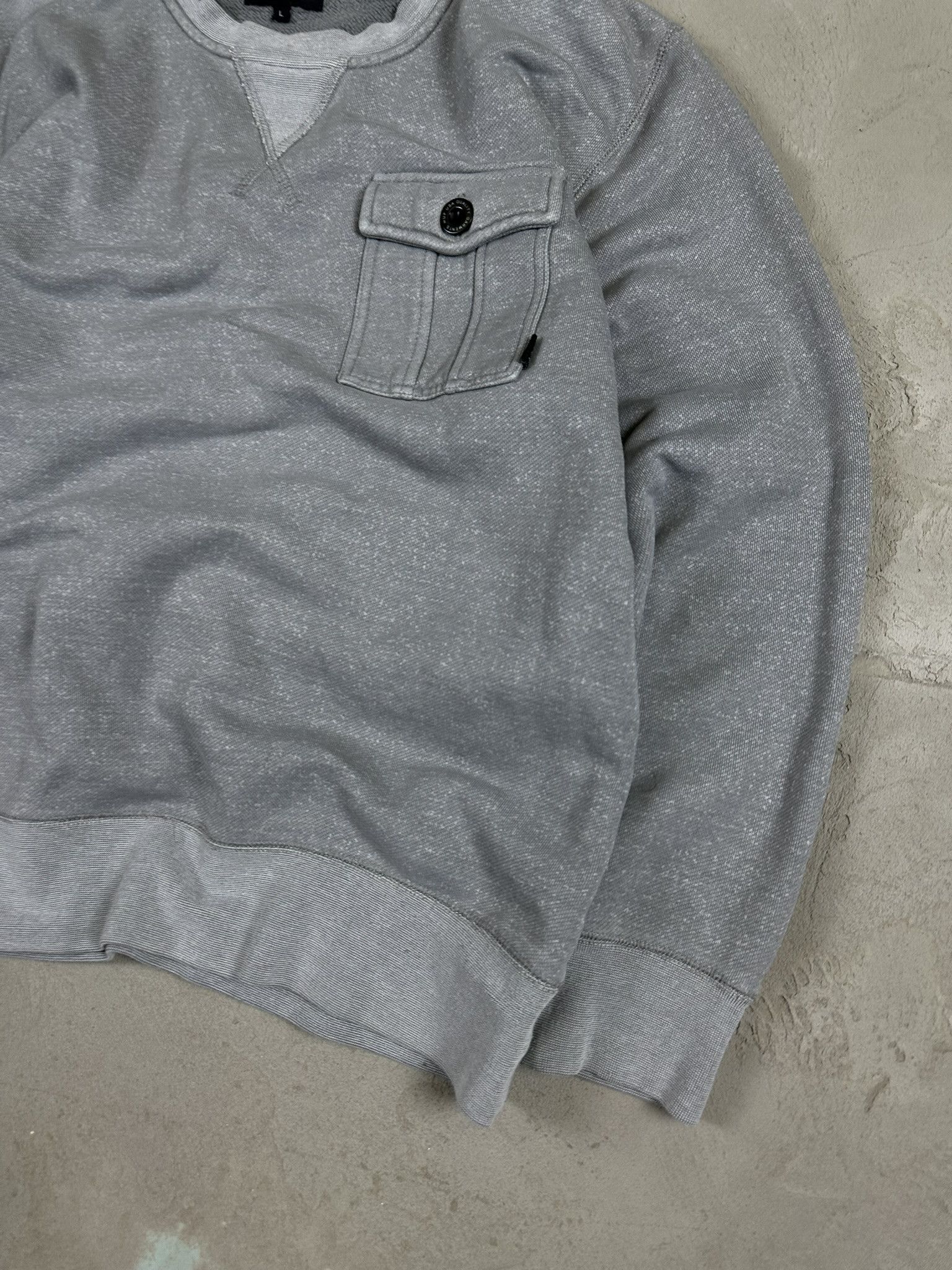 Huf Vintage HUF Pocket Boxy Sweatshirt Crewneck Size US L / EU 52-54 / 3 - 4 Thumbnail