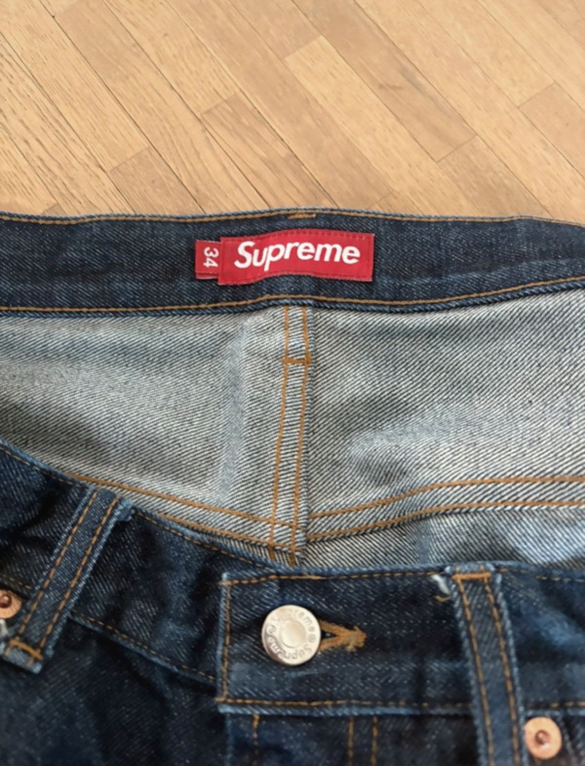 Supreme Supreme raw denim Size US 34 / EU 50 - 5 Thumbnail