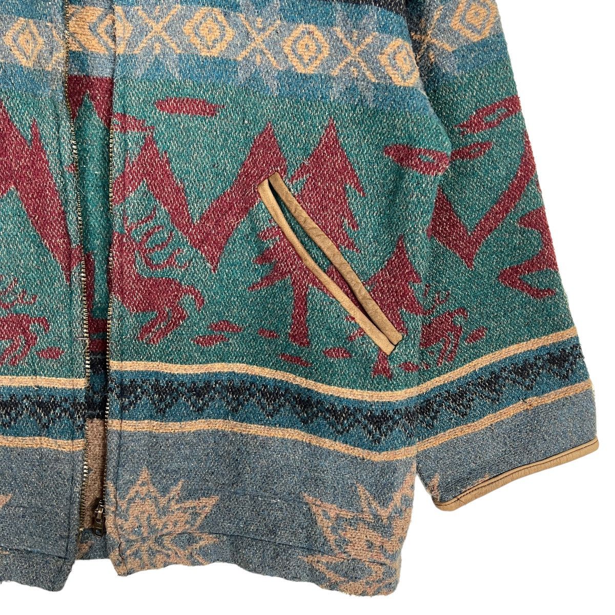 L.L. Bean 🔥 VINTAGE LL BEAN WOOL MOUNTAIN SKI MOTIVE Size US S / EU 44-46 / 1 - 6 Thumbnail