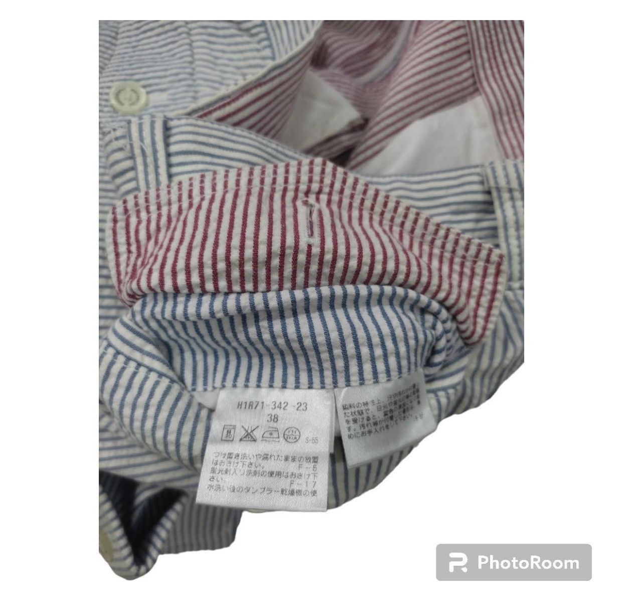 Mackintosh MACKINTOSH PHILOSOPHY Seersucker Hickory Cargo Size US 30 / EU 46 - 5 Thumbnail