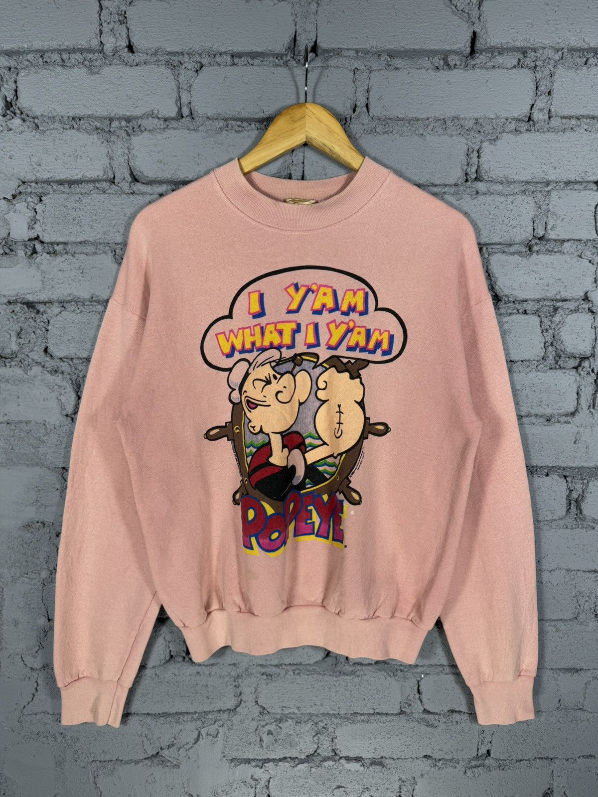 Cartoon Network Vintage 80s Creator Popeye Sweatshirt Size US S / EU 44-46 / 1 - 1 Thumbnail
