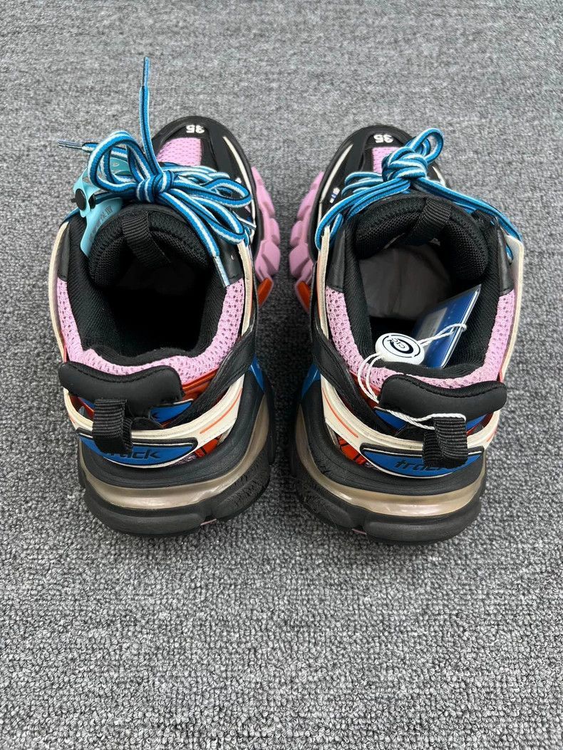 Balenciaga Balenciaga Black Pink Chunky Sneakers-2506 Size US 5 / EU 37 - 4 Thumbnail