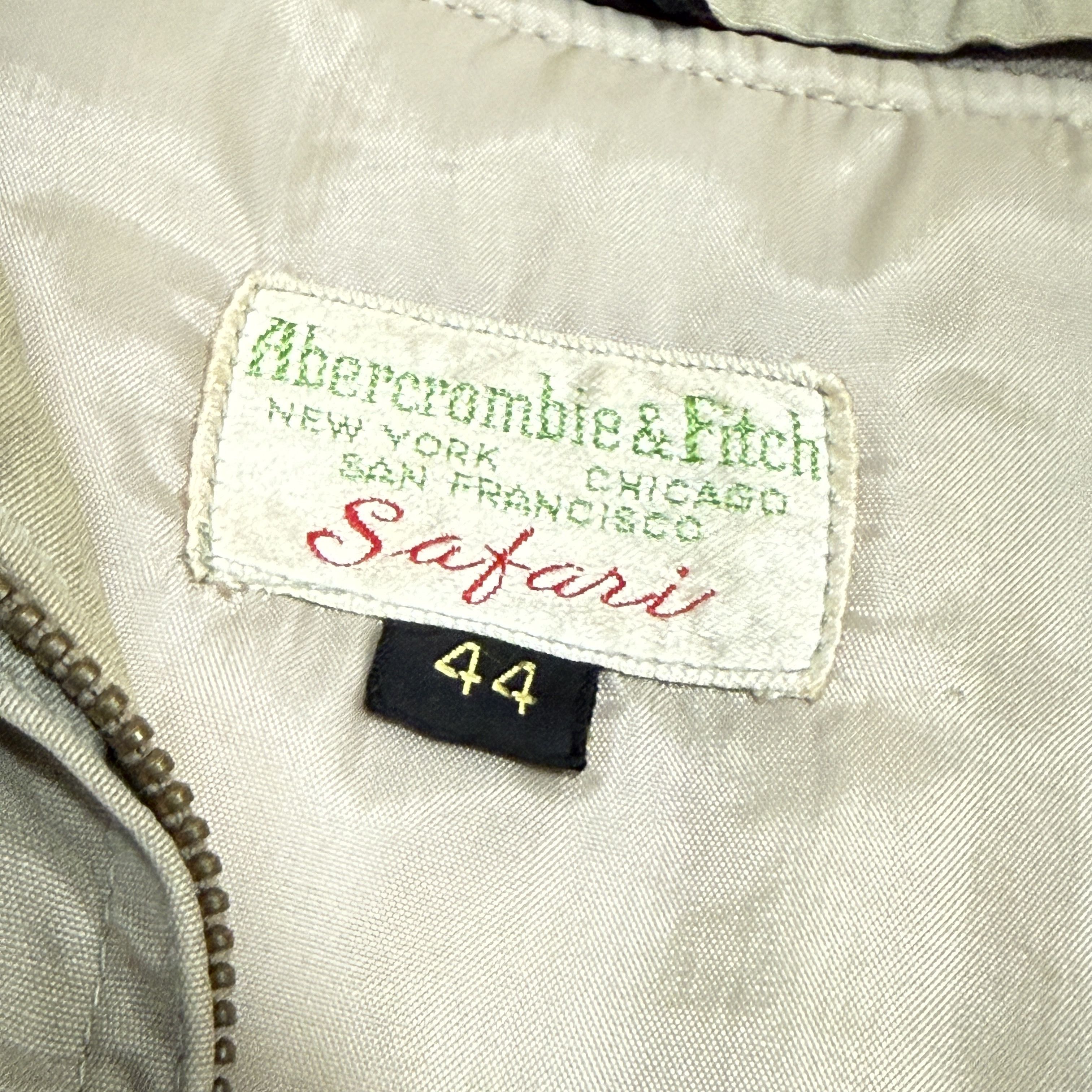 Abercrombie & Fitch Vintage 40s Abercrombie & Fitch Safari Canvas Jacket Size 44 Size US L / EU 52-54 / 3 - 3 Thumbnail