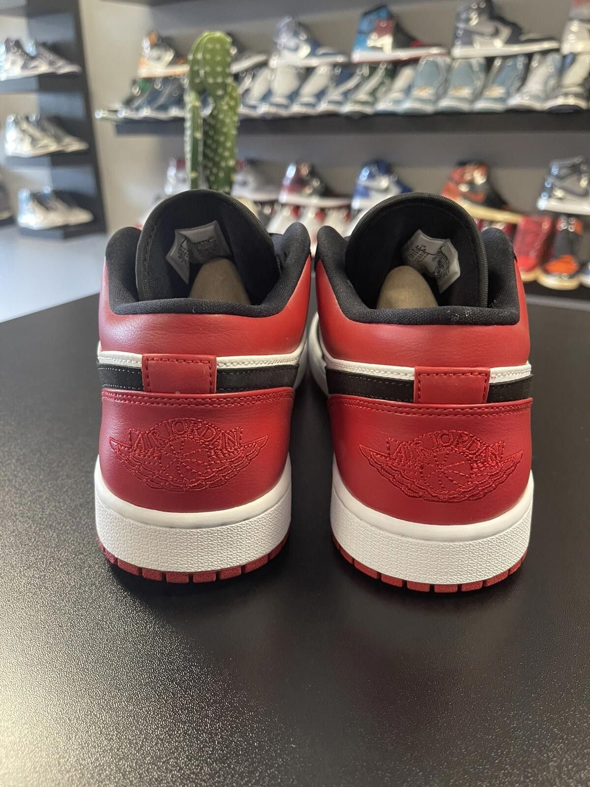 Jordan Brand Air Jordan 1 Low Black Toe Style # 553558-116 Size 11.5 Size US 11.5 / EU 44-45 - 4 Thumbnail