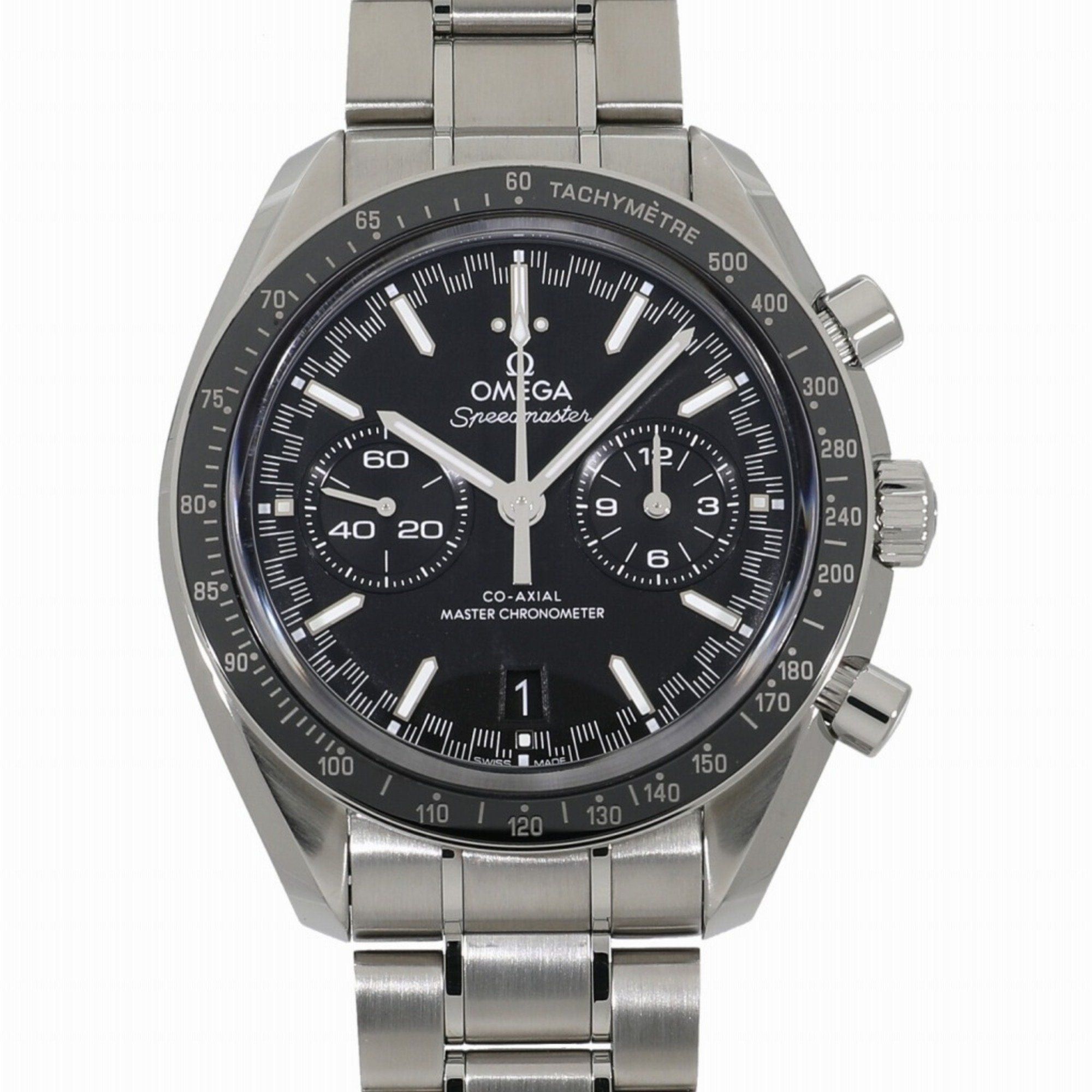 image of Omega Speedmaster Racing Co-Axial Master Chronometer Black 329.30.44.51.01.001 Men's Watch O4439