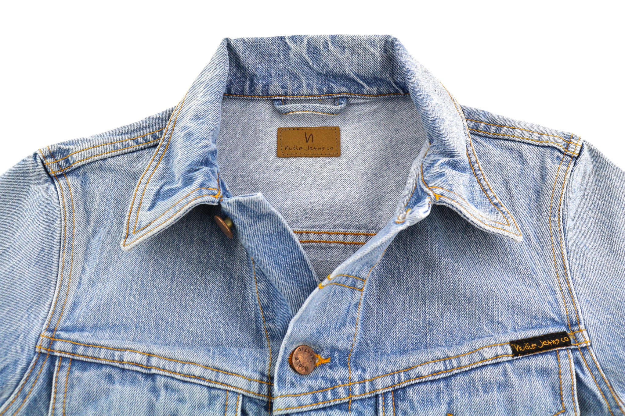 Nudie Jeans BILLY XS Strumming Indigo Organic Cotton Blue Jacket 82447 Size US XS / EU 42 / 0 - 4 Thumbnail