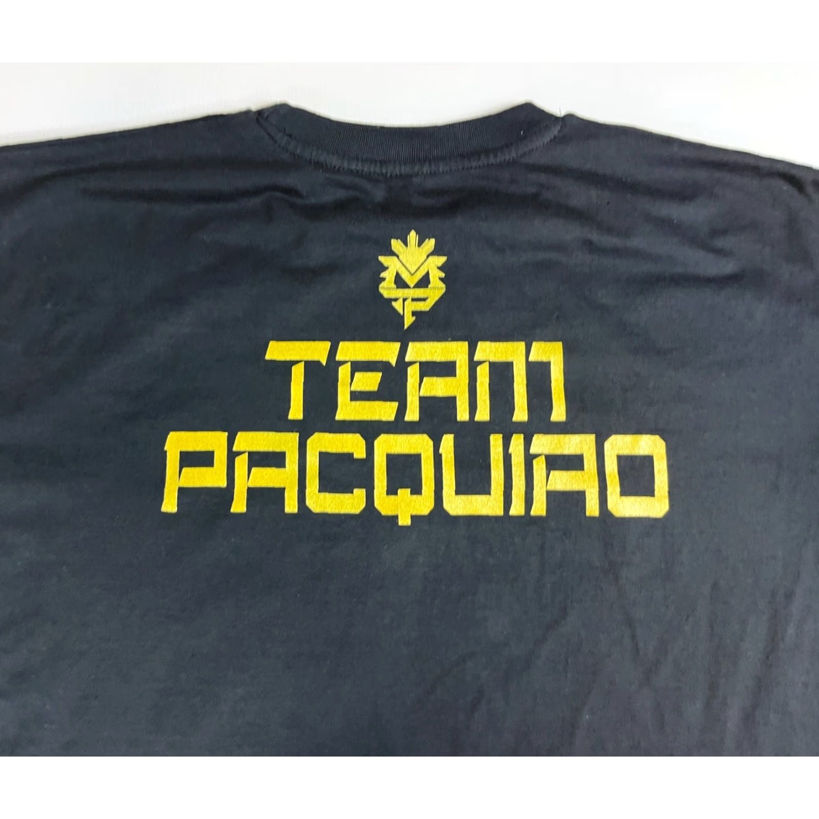 Vintage Men's T-Shirt Pacquiao Fearless Fighter 3XL Black Crew Neck Short Sleeve Sports Graphics Mens Size US XXL / EU 58 / 5 - 6 Thumbnail