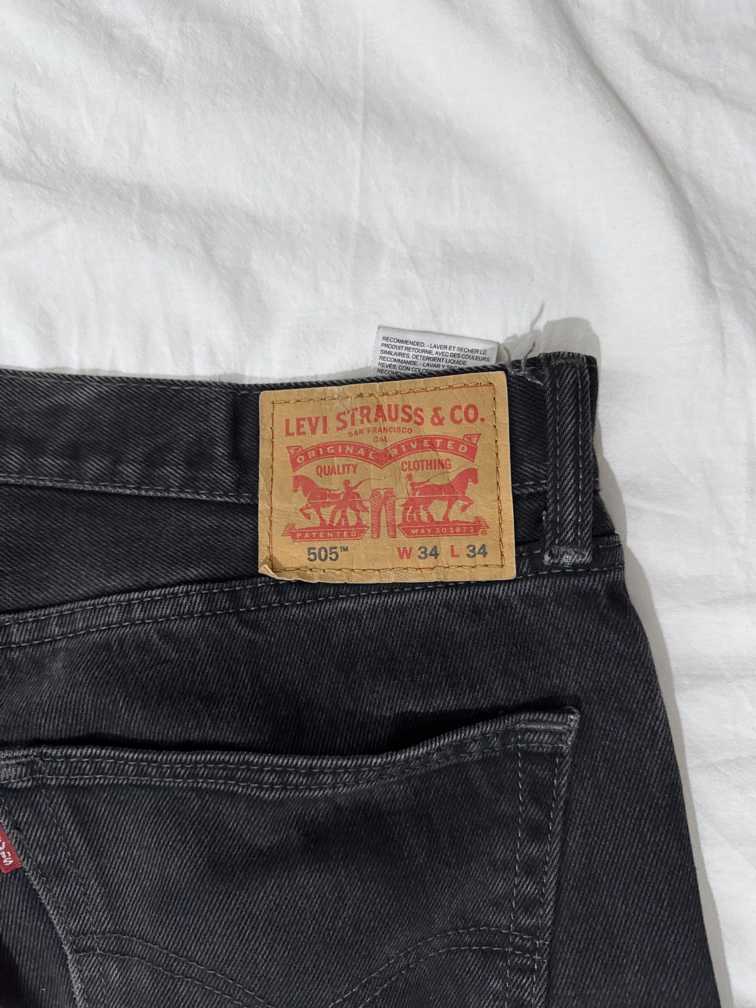 Levi's Levis 505 34/34 Size US 34 / EU 50 - 3 Thumbnail