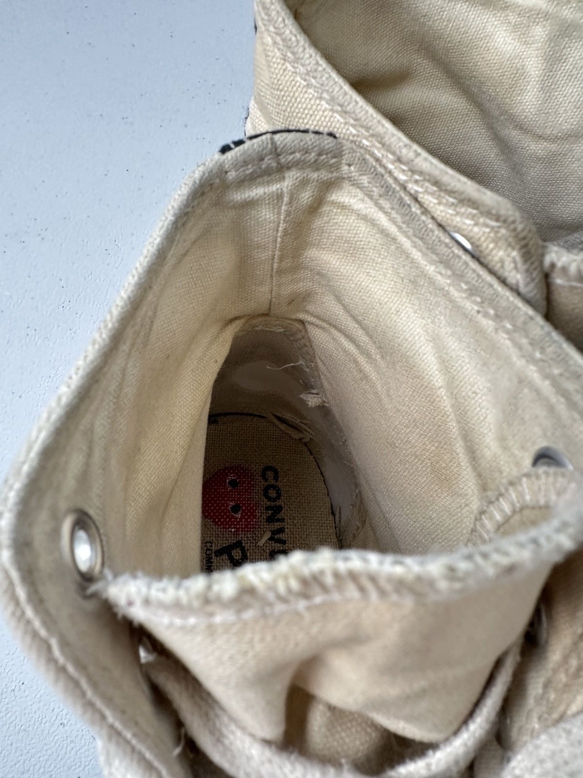 Comme des Garcons Comme Des Garcons Play High Sneakers Monogram Size US 7 / IT 37 - 13 Thumbnail