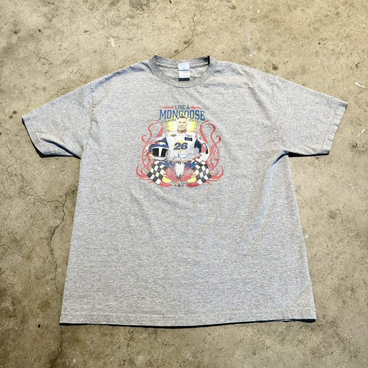 NASCAR VINTAGE RICKY BOBBY TEE! Size US XL / EU 56 / 4 - 2 Thumbnail