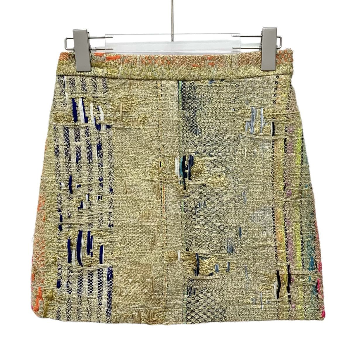 MSGM MSGM Yellow Vintage Woven Tweed Chanel-style Set Top K26WX Size M / US 6-8 / IT 42-44 - 4 Thumbnail
