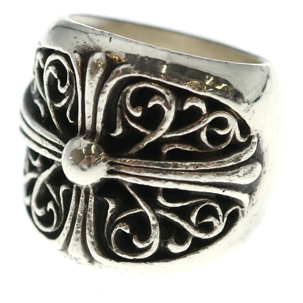 Chrome Hearts Chrome Hearts Classic Oval Cross Ring Silver Size ONE SIZE - 1 Thumbnail