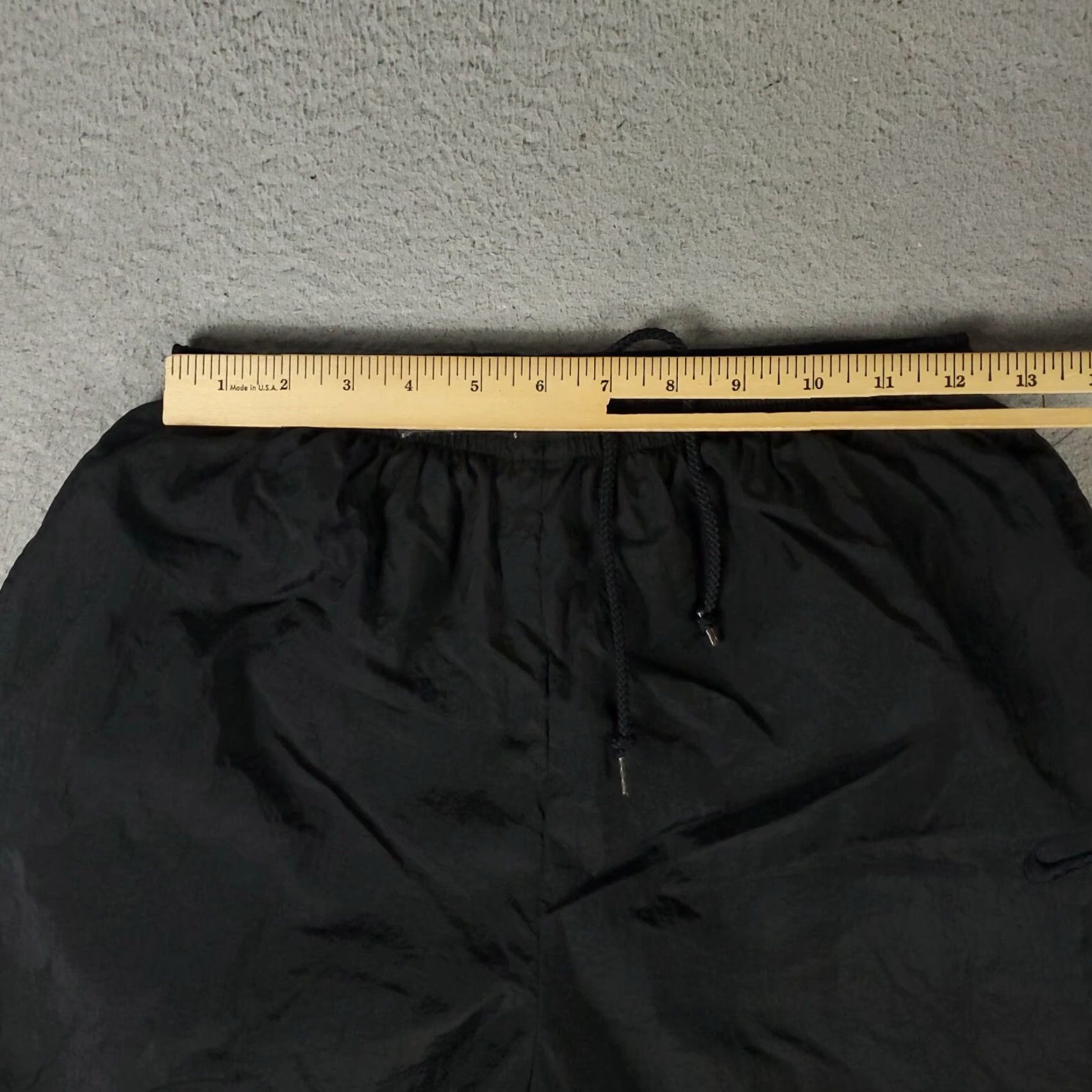 Nike VINTAGE Nike Pants Womens Medium Black Tapered Sweatpants 90s Activewear Athleisure Size 32" / US 10 / IT 46 - 6 Thumbnail