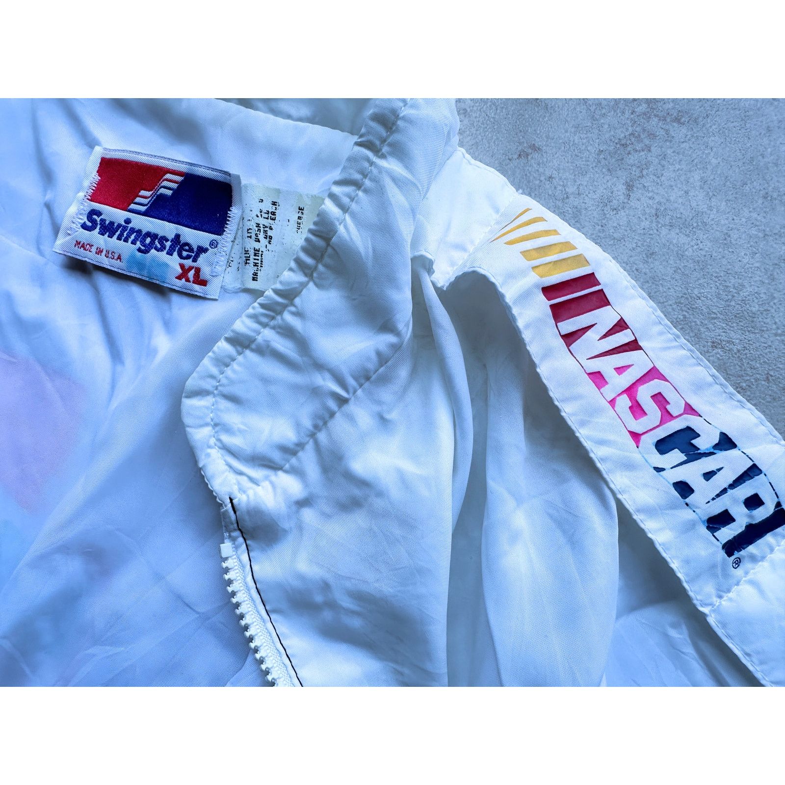 Gatorade × NASCAR GATORADE 80s Racing SWINGSTER windbreaker Waltrip NASCAR vtg Size US XL / EU 56 / 4 - 8 Thumbnail
