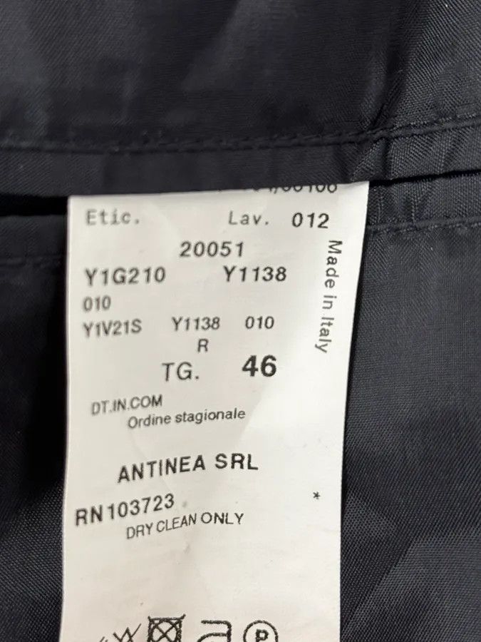 Emporio Armani SS2005 Emporio Armani Striped Navy Classy Blazer Size 42R - 11 Thumbnail