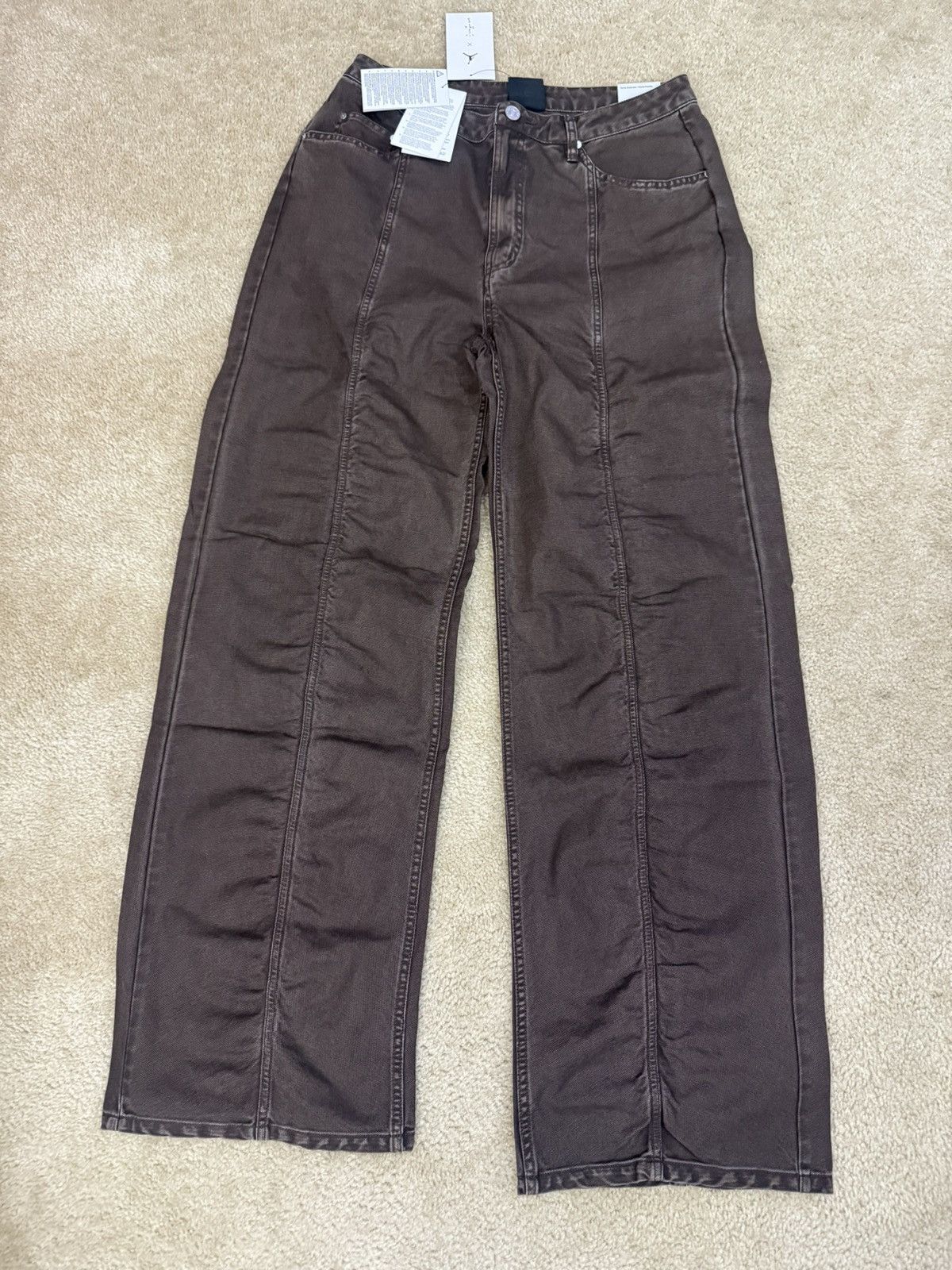 Jordan Brand × Travis Scott WOMEN'S TRAVIS SCOTT X JORDAN PANTS BAROQUE BROWN Size 34" / US 12 / IT 48 - 1 Thumbnail