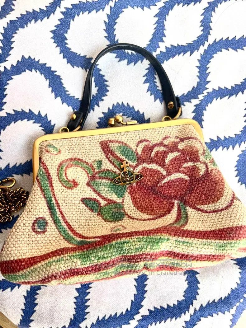 Vivienne Westwood Vivienne Westwood size os Peony Flower Clasp Dumpling Bag 2 Size ONE SIZE - 2 Thumbnail