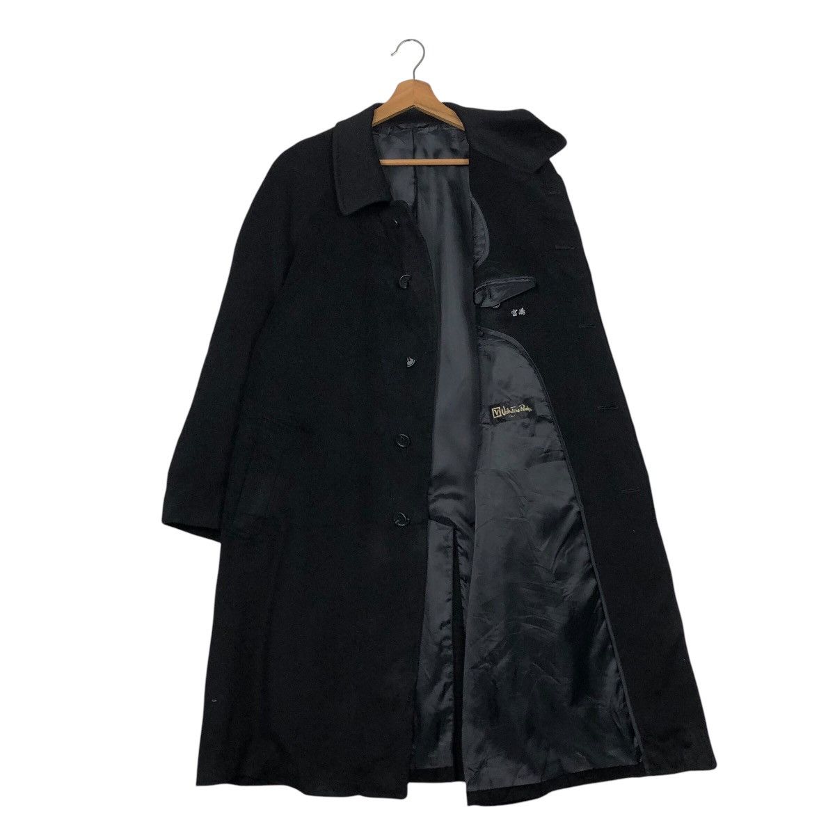 Japanese Brand × Vintage 📌Vintage Wool Long Jacket Valentino Rudy Italy Issey Miyake Size US L / EU 52-54 / 3 - 13 Thumbnail