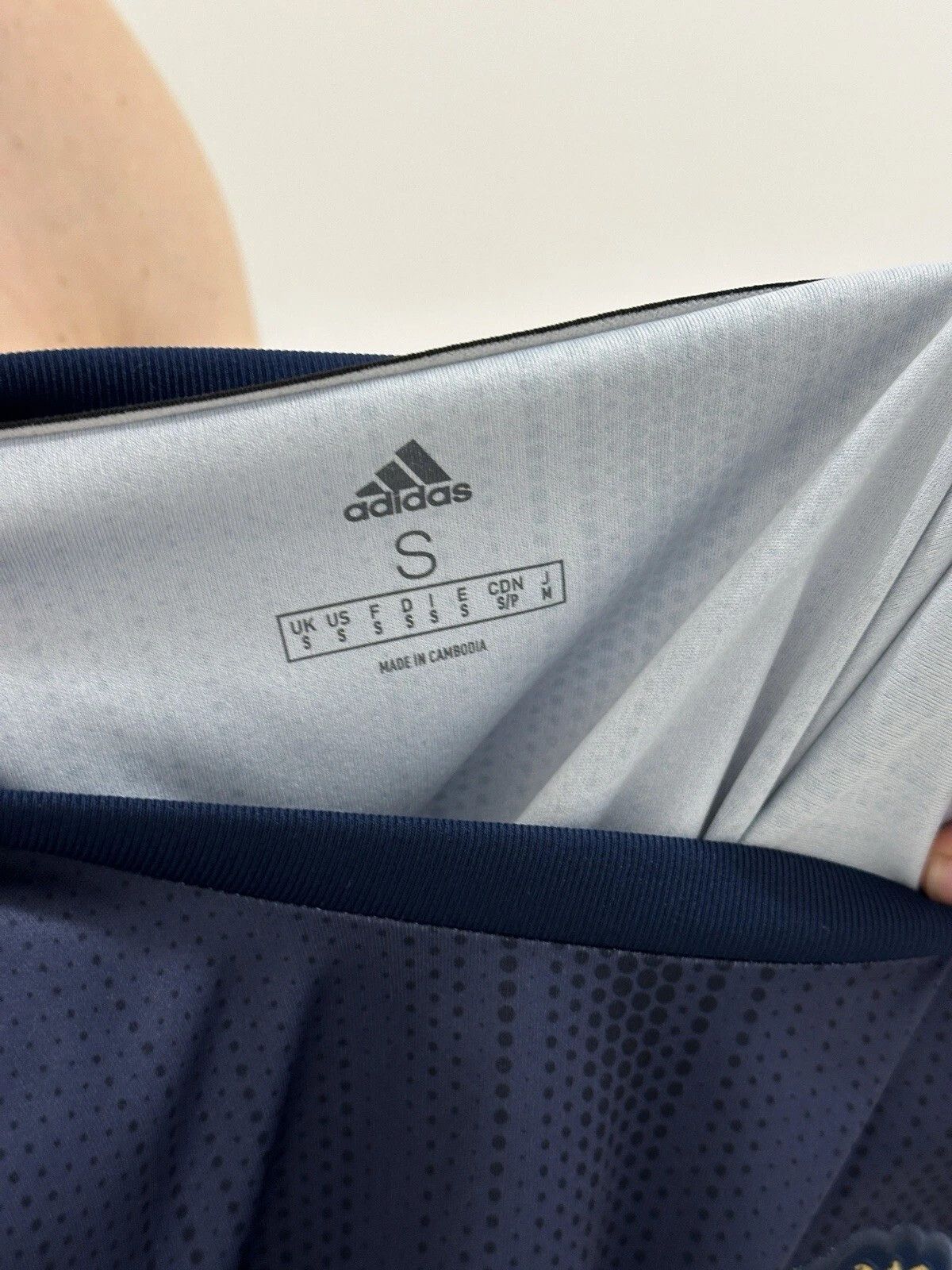 Adidas Manchester United 2018 2019 Third 3rd Jersey Soccer Football Size US S / EU 44-46 / 1 - 8 Thumbnail