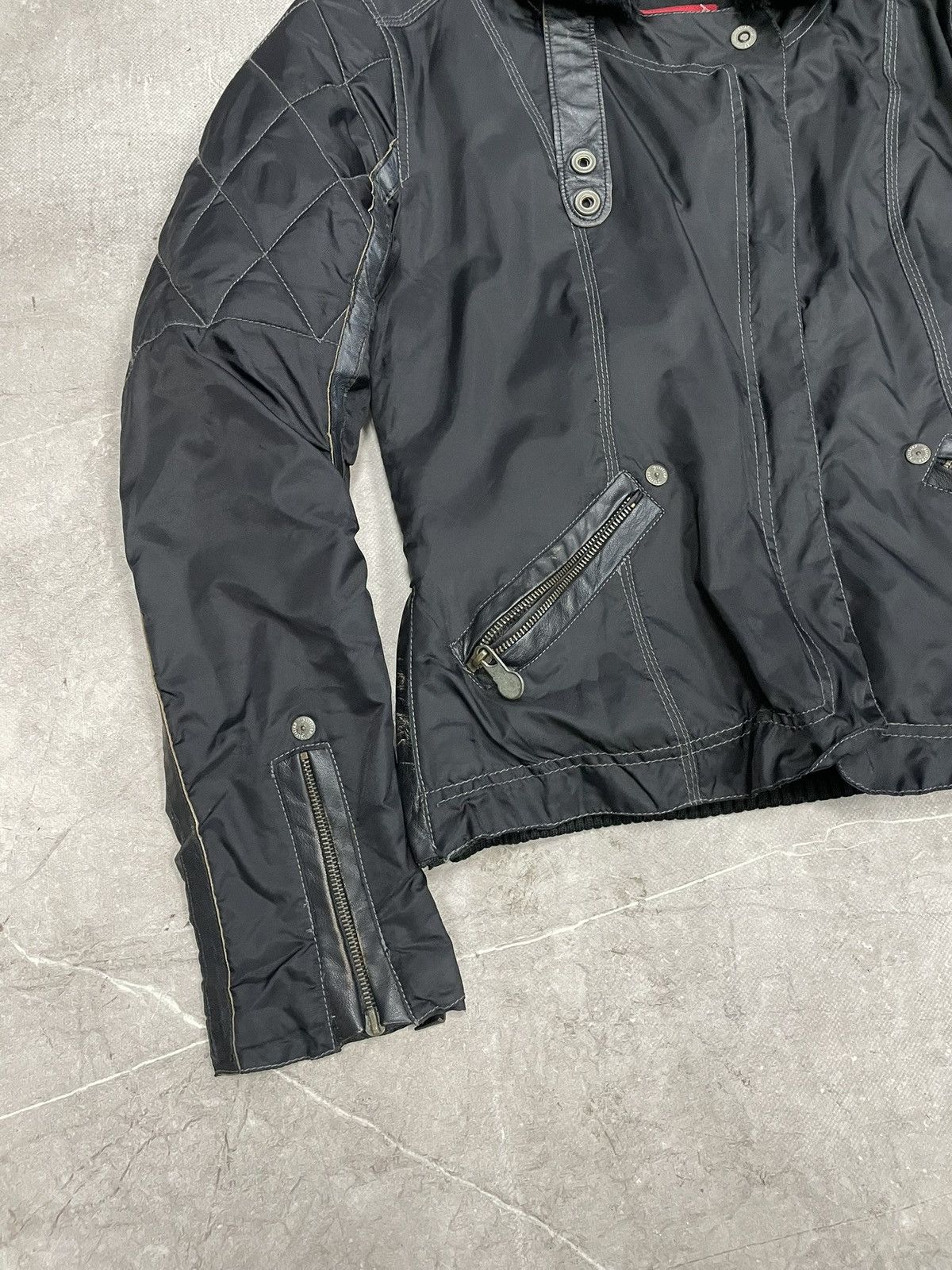 If Six Was Nine Rare fur black opium hysteric glamour style biker jacket 🧥 Size US M / EU 48-50 / 2 - 2 Thumbnail