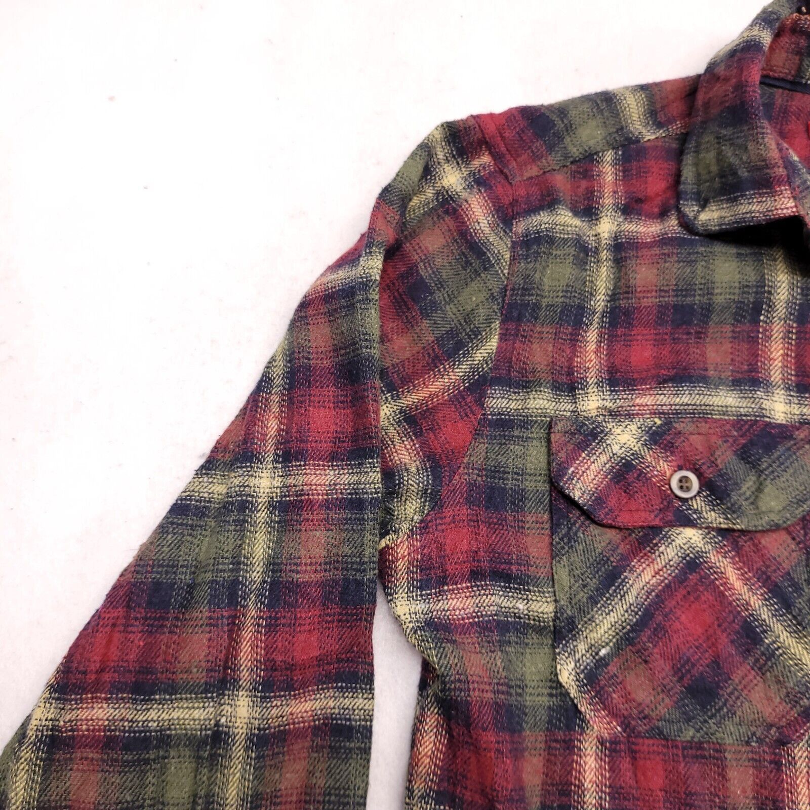 Montage Montage Tartan Flannel Button Shirt Mens Size Small S Red Size US S / EU 44-46 / 1 - 4 Thumbnail