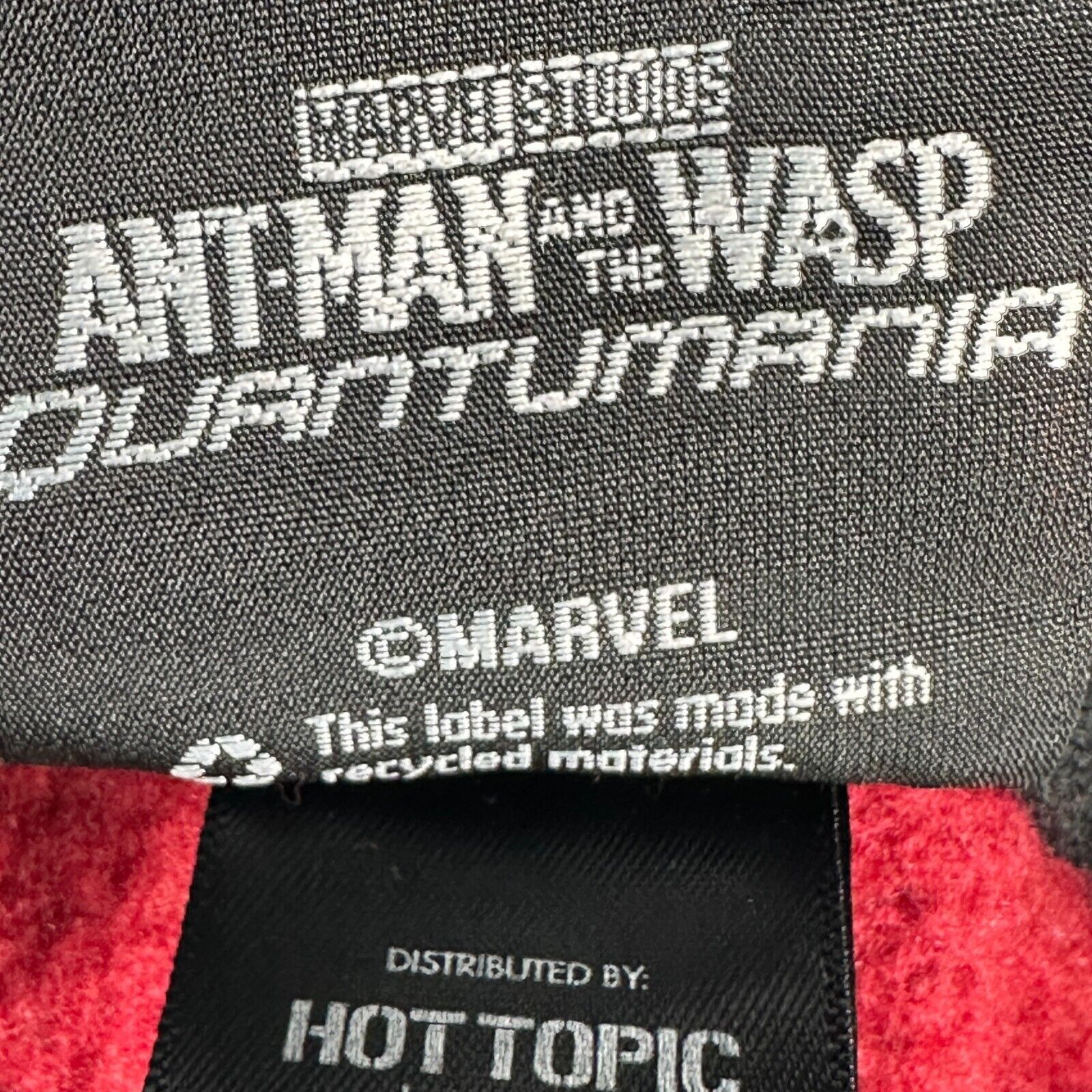Marvel Comics Marvel Ant-Man Wasp Hot Topic Hoodie XL Black Red Size US XL / EU 56 / 4 - 8 Thumbnail