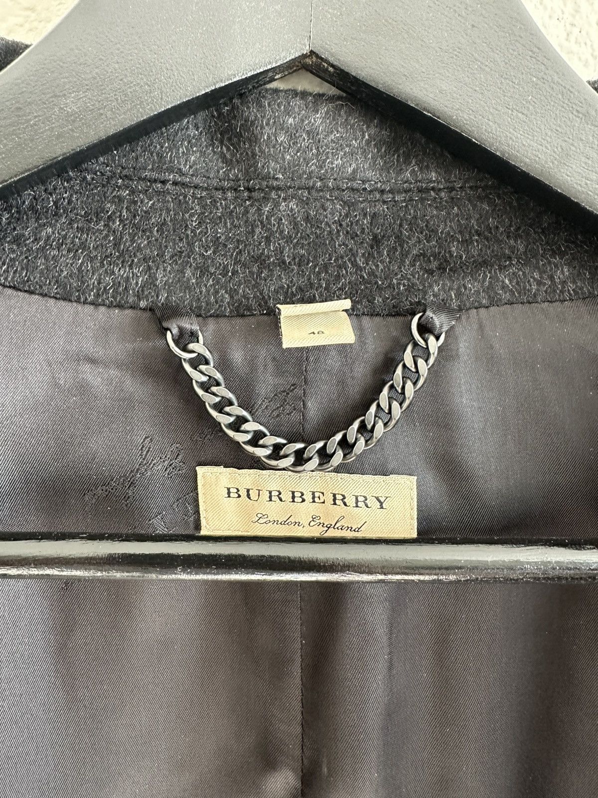 Burberry Burberry Wool/Cashmere Coat Size US M / EU 48-50 / 2 - 3 Thumbnail