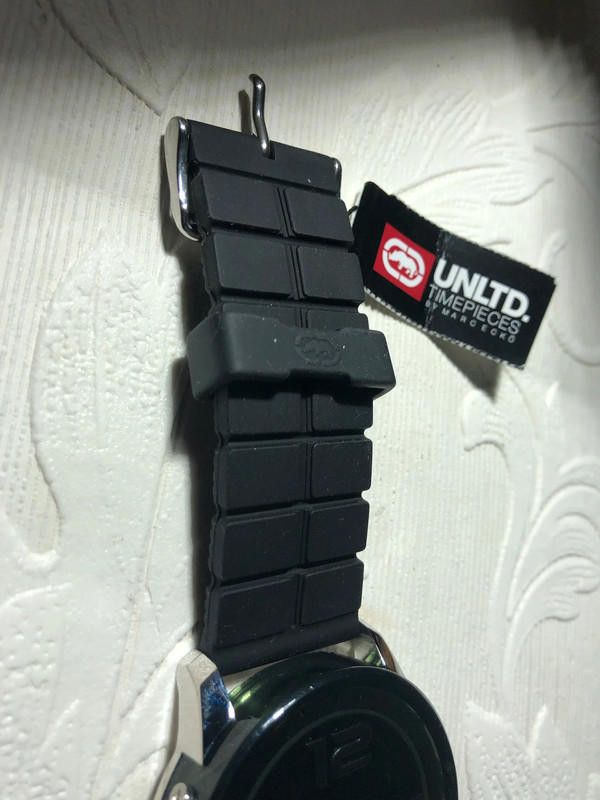 Marc Ecko LTD Adult Analogue black Strap Watch Limited Edition Size ONE SIZE - 12 Thumbnail