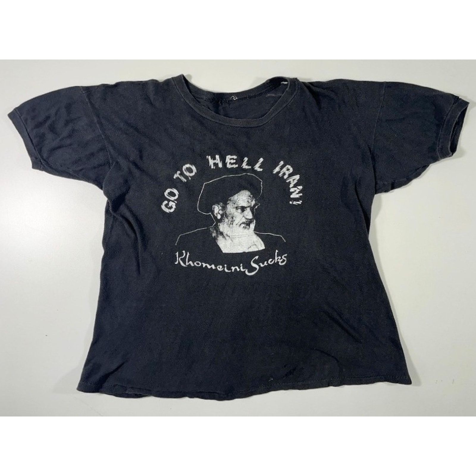 Other Iran Hostage Crisis Khomeini Graphic T Shirt Distressed M Size US M / EU 48-50 / 2 - 13 Thumbnail