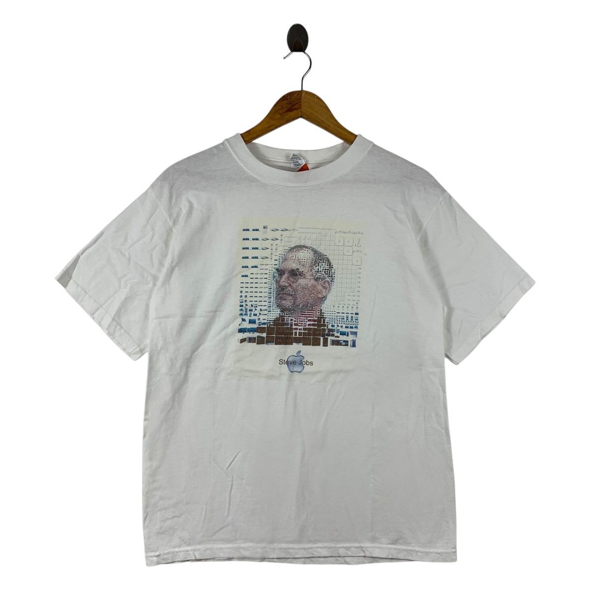 Anvil × Apple × Vintage Vintage STEVE JOBS apple photo printed tee Size US M / EU 48-50 / 2 - 1 Thumbnail