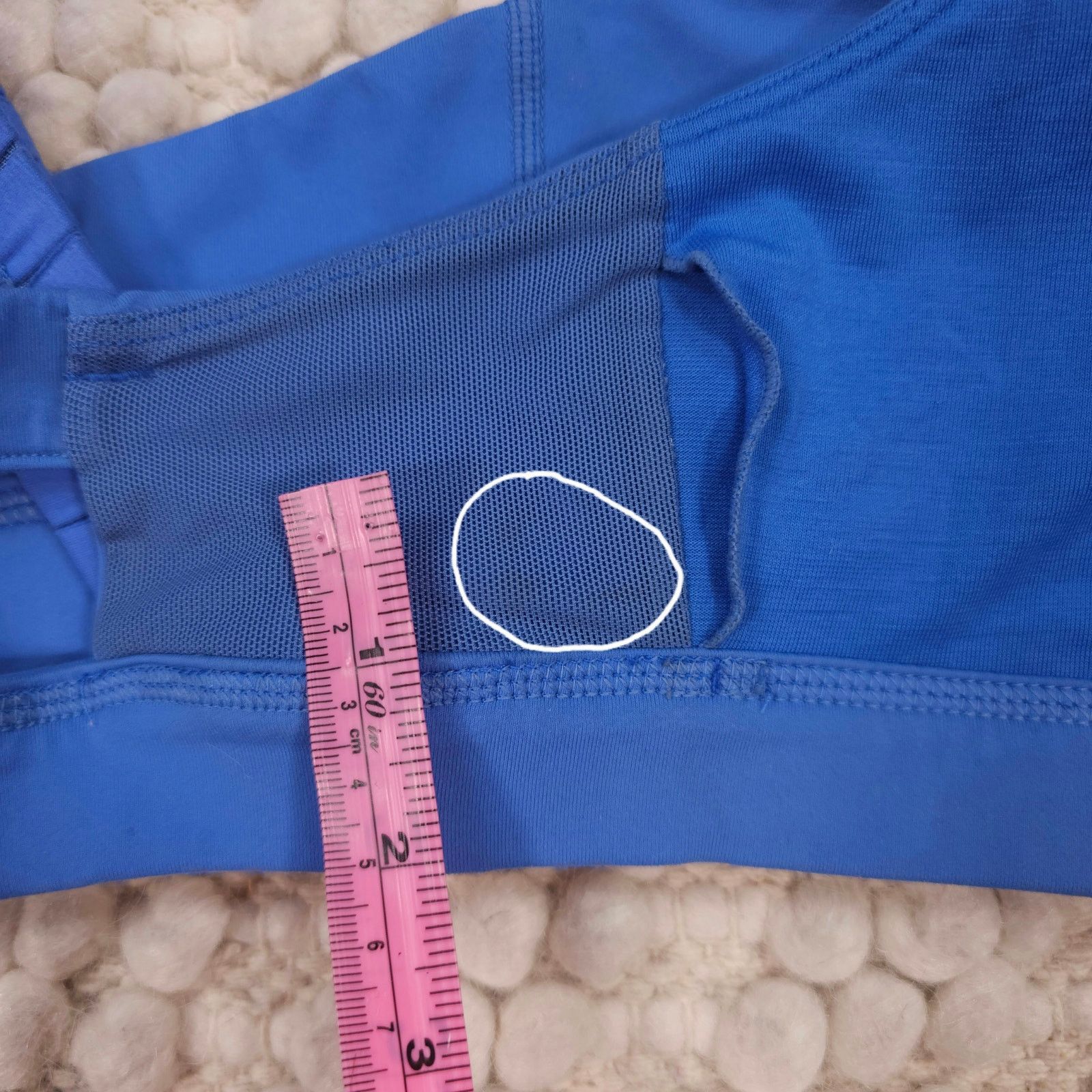 Lululemon Lululemon Inner Heart Bra Porcelain Blue Sz 8 Size ONE SIZE - 9 Thumbnail