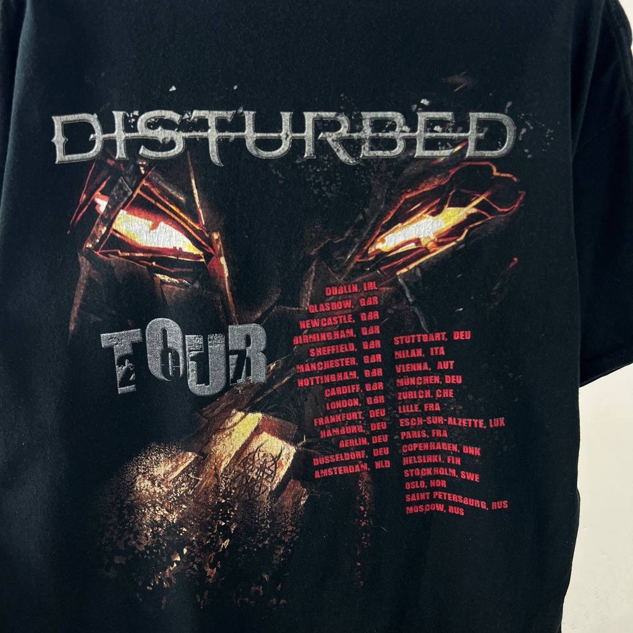 Band Tees Vintage Y2K Disturbed Horror Face Print Rock Band T-Shirt Size US XL / EU 56 / 4 - 6 Thumbnail