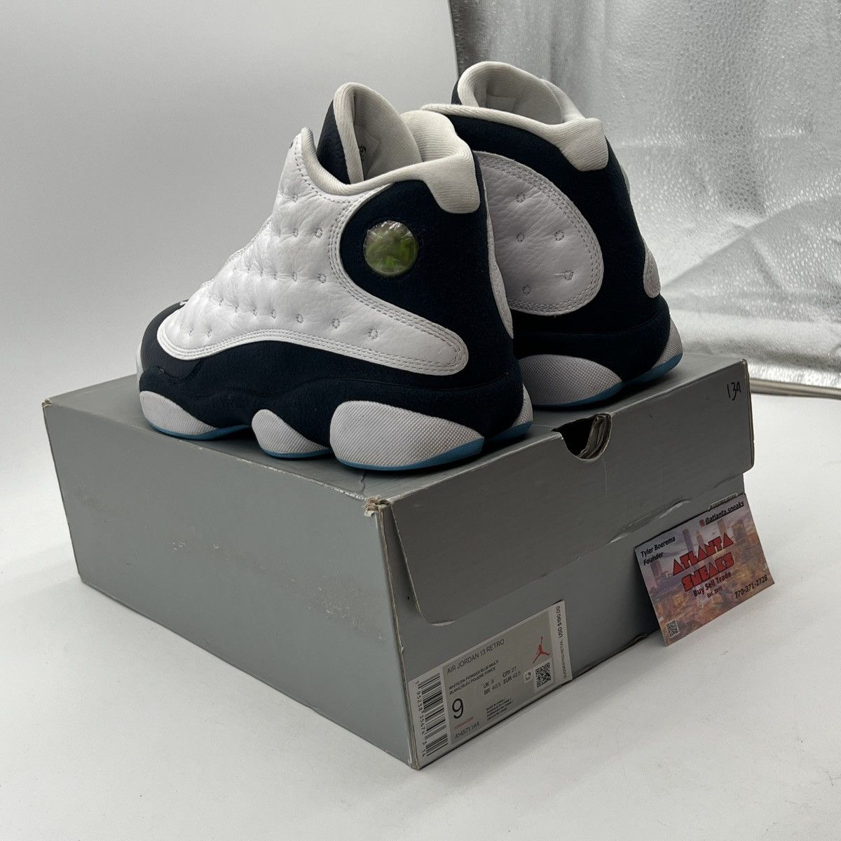 Jordan Brand Air Jordan 13 obsidian Size US 9 / EU 42 - 4 Thumbnail