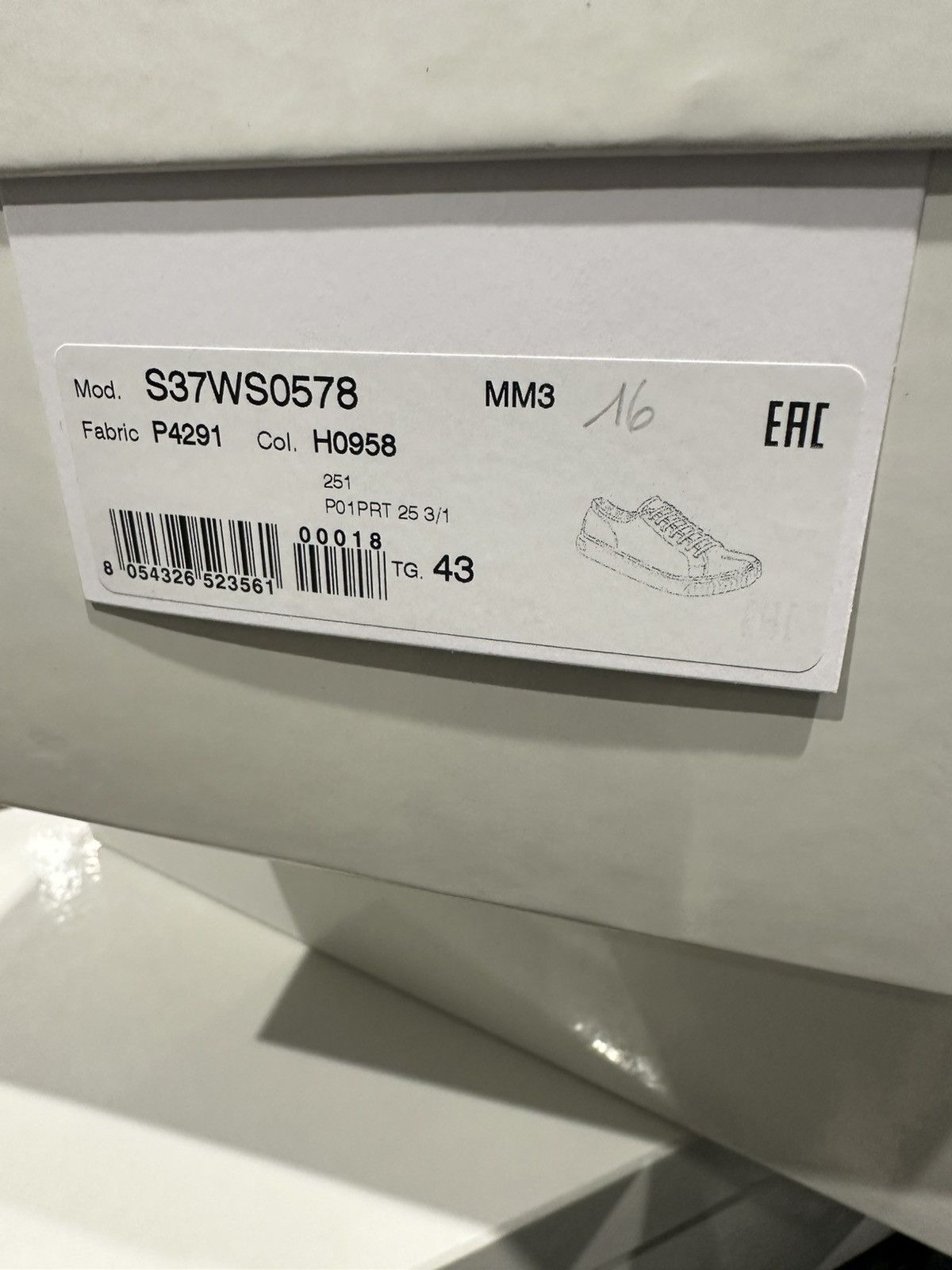 Maison Margiela MAISON MARGIELA - Tabi Sneakers Low Size US 10 / EU 43 - 7 Thumbnail