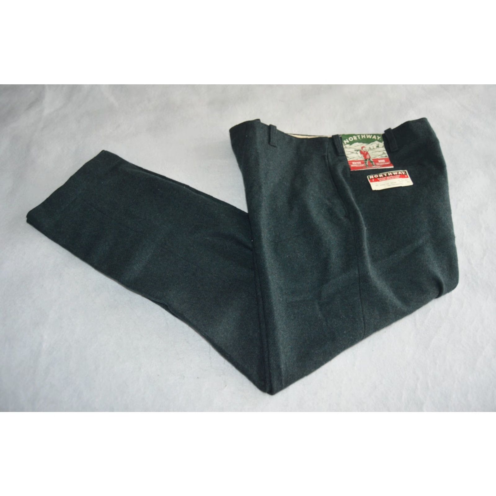 Vintage VINTAGE Northway Men’s 34x31 Wool Hunting Pants Blue Water Repellent Made in US Size US 34 / EU 50 - 2 Thumbnail