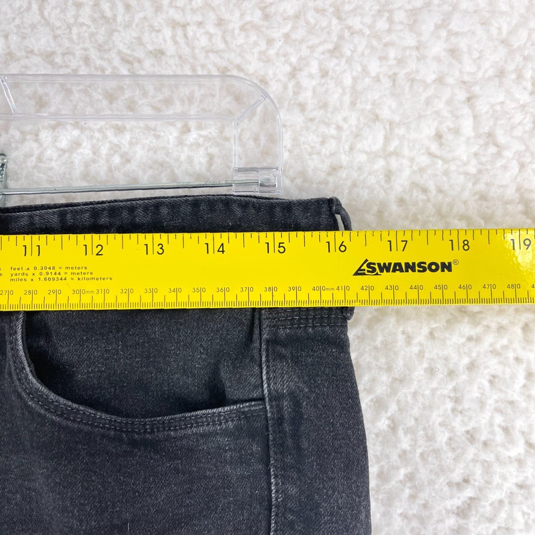 Madewell Madewell Jeans Womens Size 30 Black Denim Skinny Leg Mid-Rise Casual Stretch Size 30" / US 8 / IT 44 - 6 Thumbnail