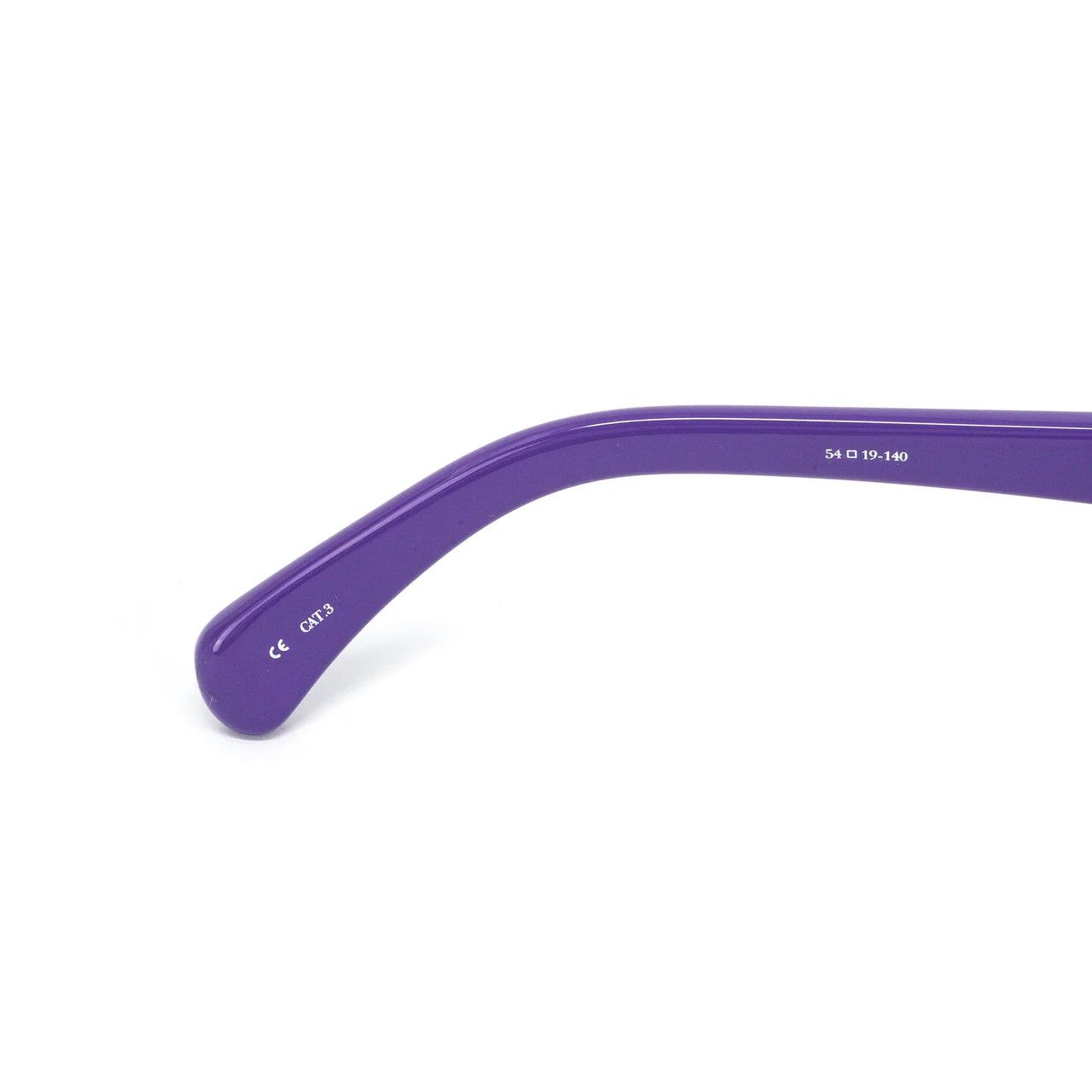 Jeremy Scott Jeremy Scott Purple Visor Oval Plastic Sunglasses Size ONE SIZE - 5 Thumbnail
