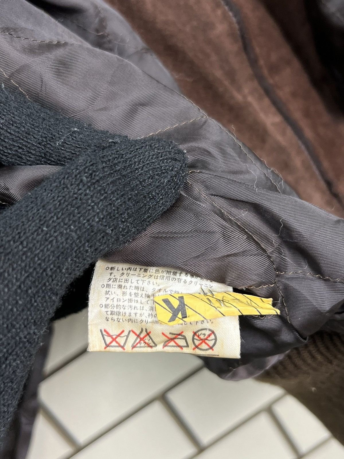 Japanese Brand × Vintage Vintage Vent et Vert Suede Jacket Size US M / EU 48-50 / 2 - 13 Thumbnail