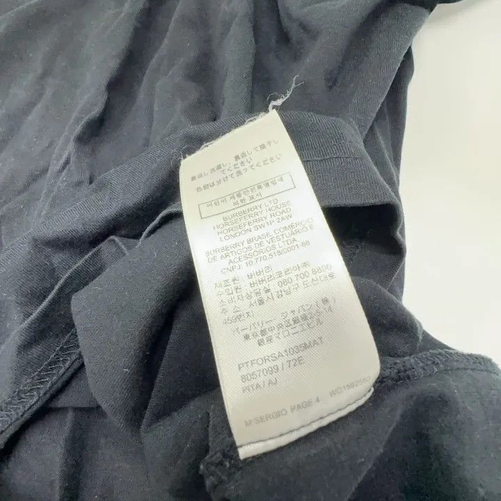 Burberry Burberry Burberry Color Logo Short Sleeve T-Shirt-2507 Size US L / EU 52-54 / 3 - 4 Thumbnail