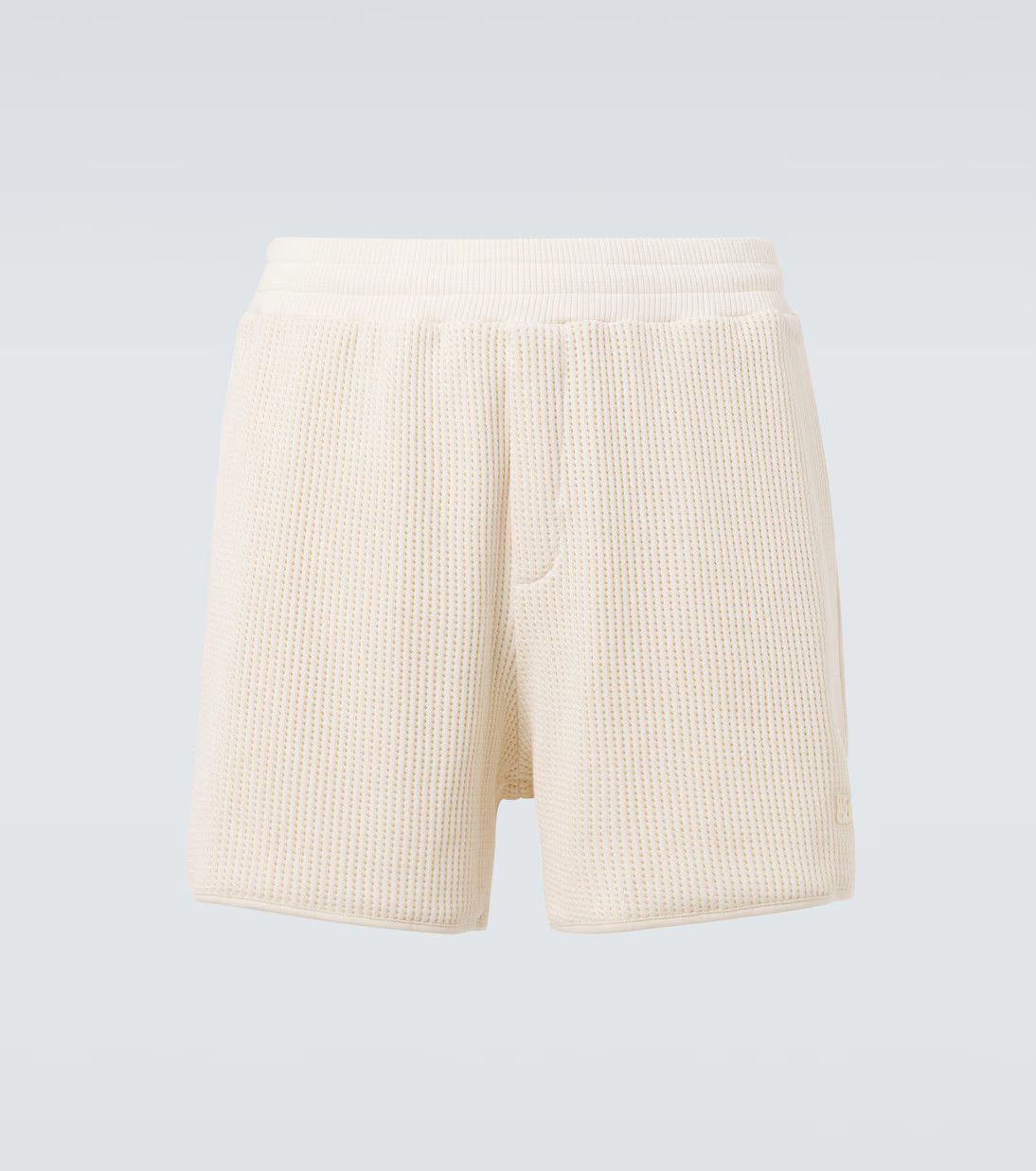 Wales Bonner o1mle0825 Song Jersey Shorts in Ivory Size US 30 / EU 46 - 1 Thumbnail