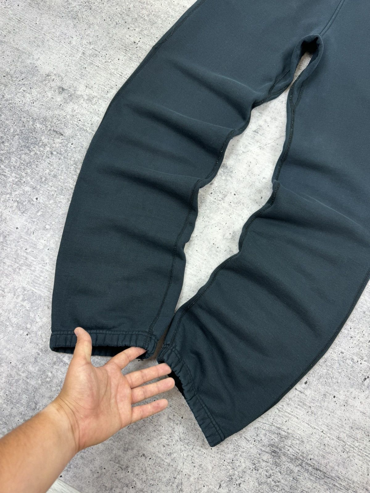 Nike Vintage Nike Swoosh Logo Dark Blue Sweatpants Track Pants S Size US 30 / EU 46 - 5 Thumbnail