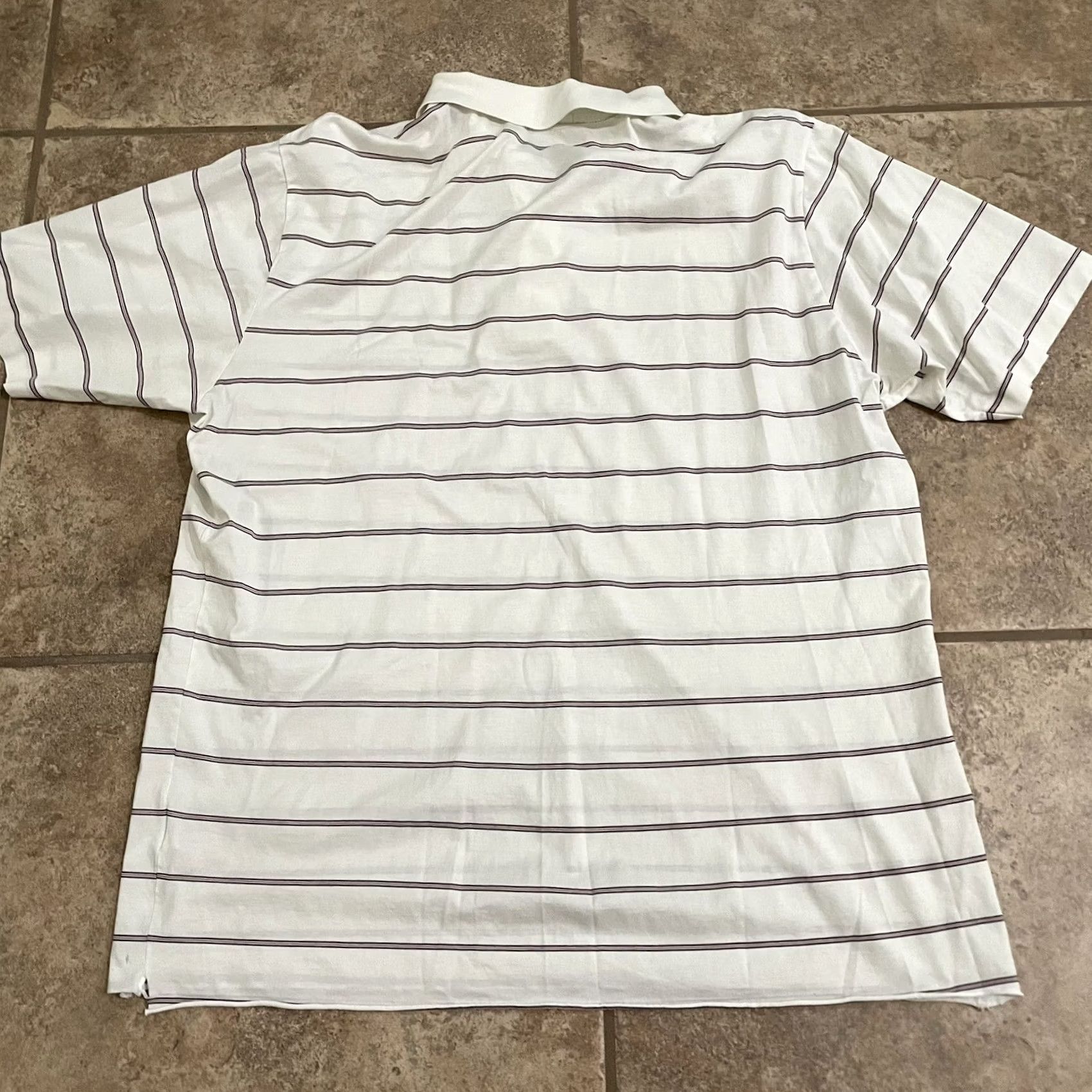 Vintage Marbas golf polo striped white Mens L Size US L / EU 52-54 / 3 - 5 Thumbnail
