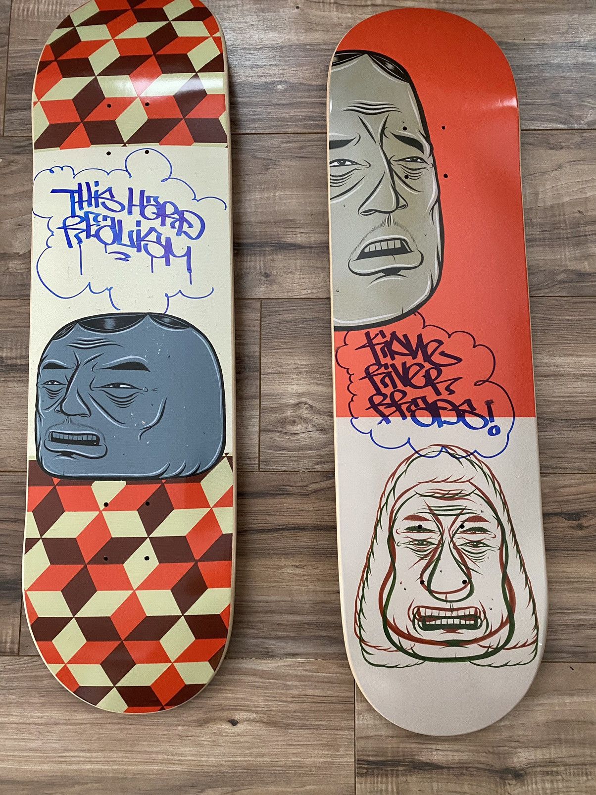 Alife Baker Barry McGee Twist signed complete skateboard set Size ONE SIZE - 4 Thumbnail