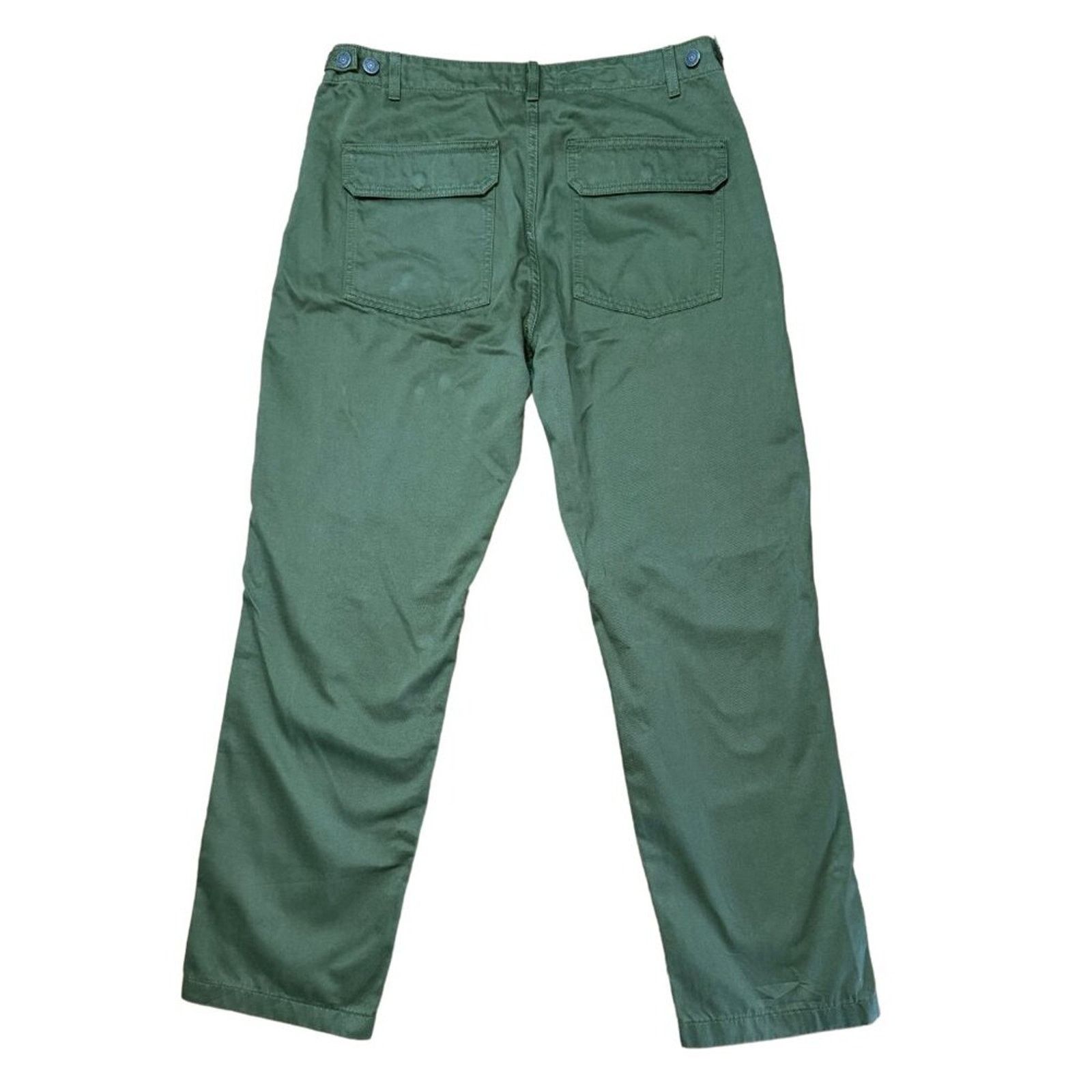 The Kooples The Kooples Olive Green Patch Pocket Pants – Size 38 Size US 38 / EU 54 - 3 Thumbnail