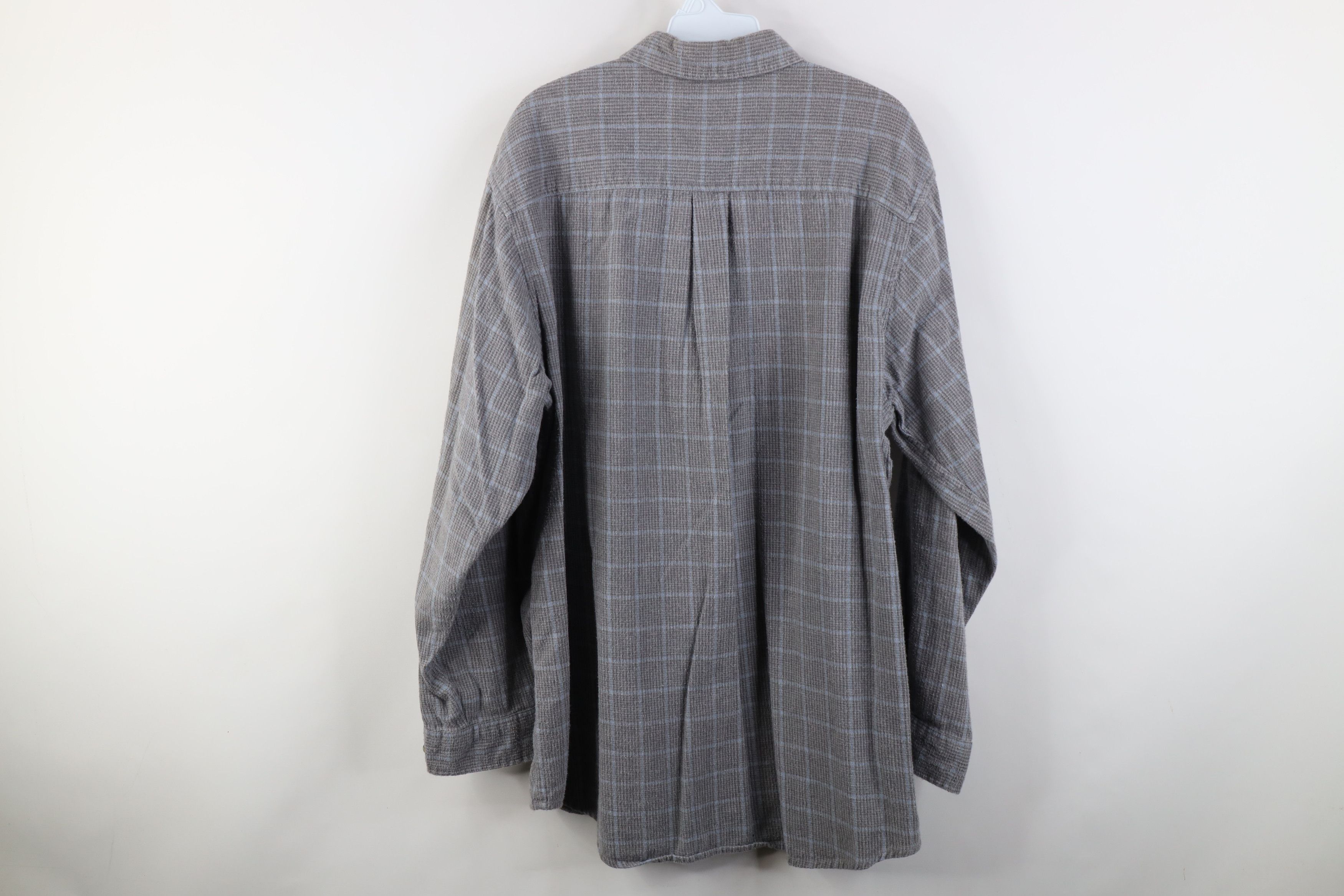 Vintage Vintage 90s Streetwear Plaid Flannel Button Down Shirt Size US XL / EU 56 / 4 - 10 Thumbnail