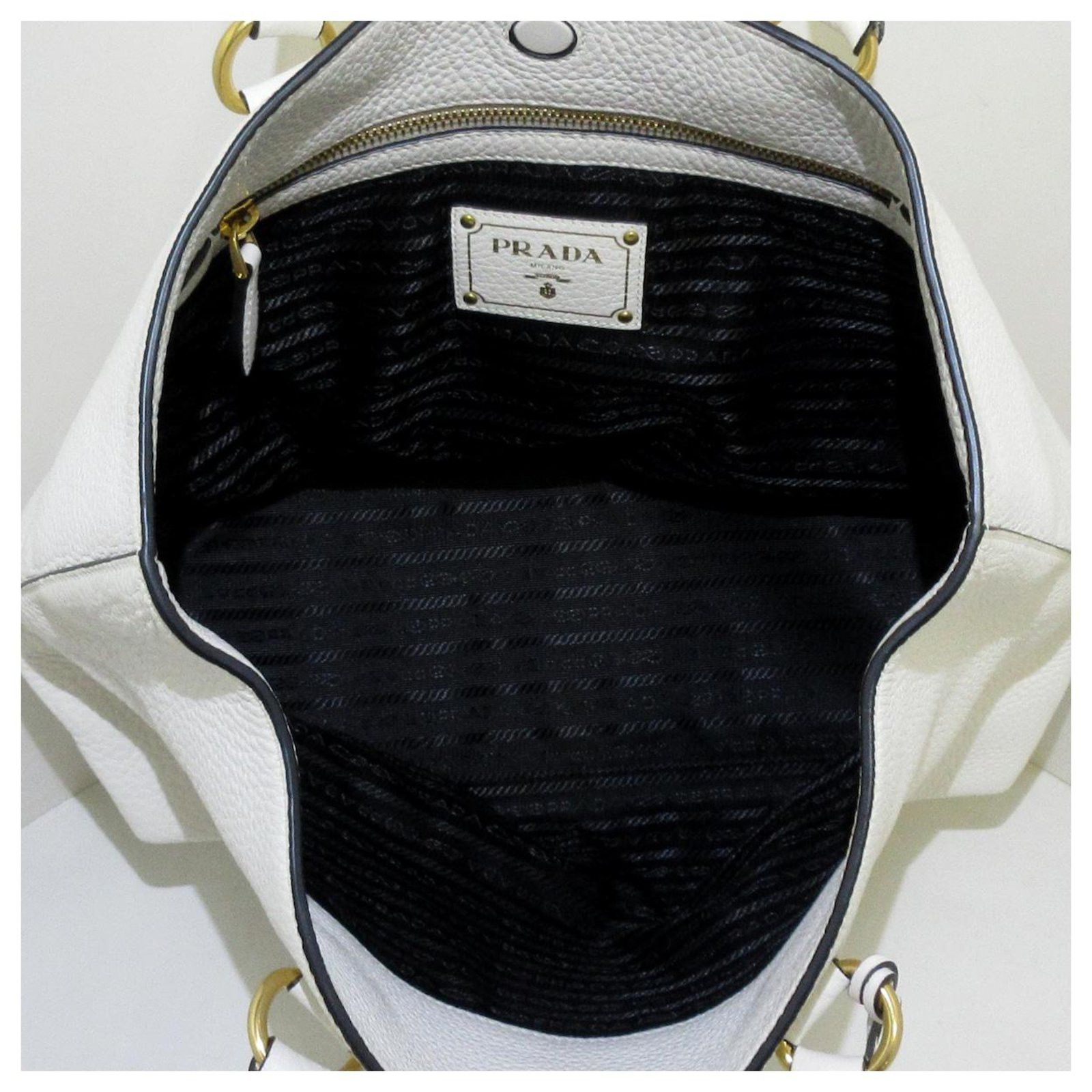 Prada o1srvl11e0624 Size: OS / Shoulder Bag in White Size ONE SIZE - 5 Thumbnail