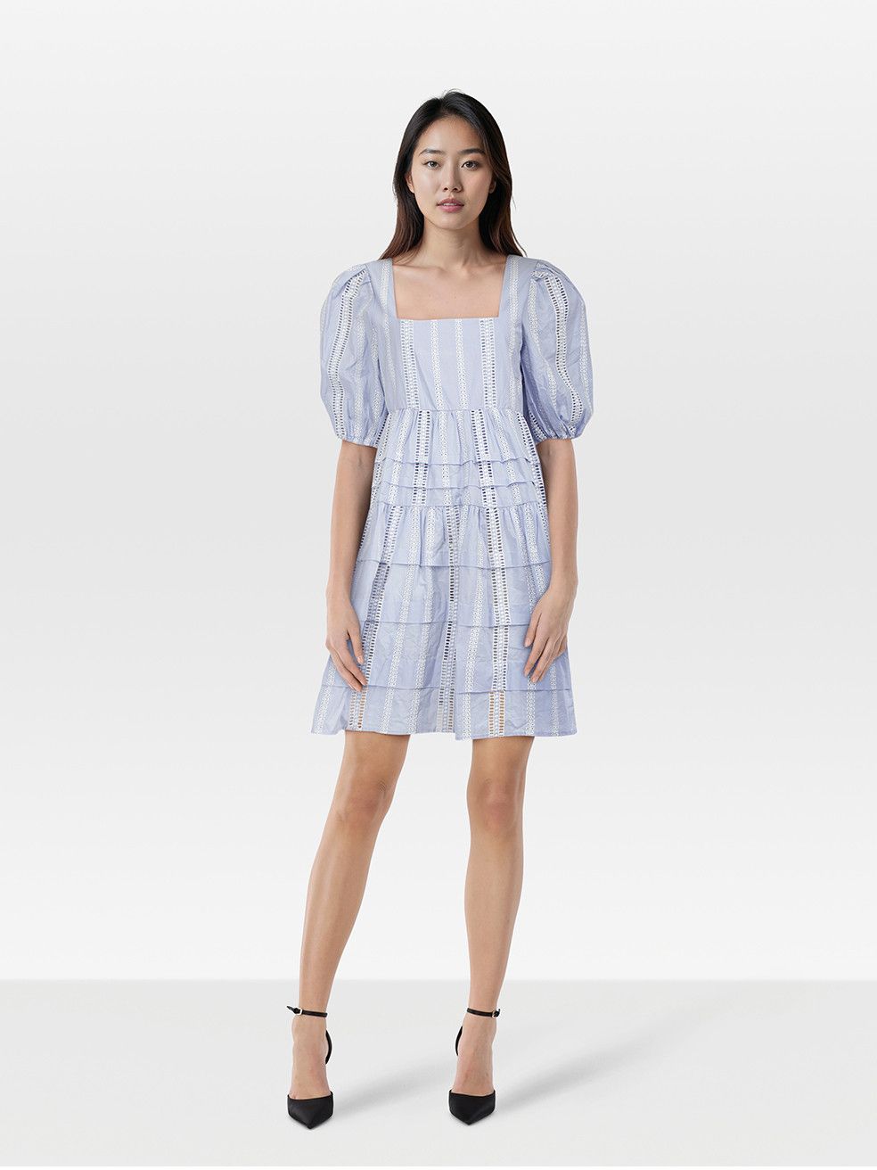 blue jean formal dress Level99 main image 0