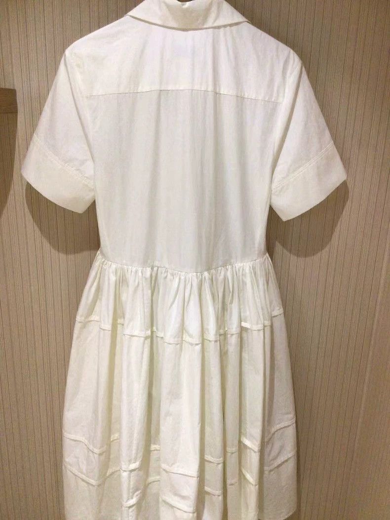 Jil Sander Jil Sander size 32 Pure white dress Size 4XL / US 24-26 - 8 Thumbnail