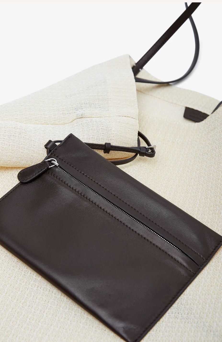 The Row The Row Barn Ivory Mesh Tote Bag Size ONE SIZE - 4 Thumbnail